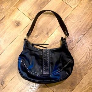 Black Leather Purse